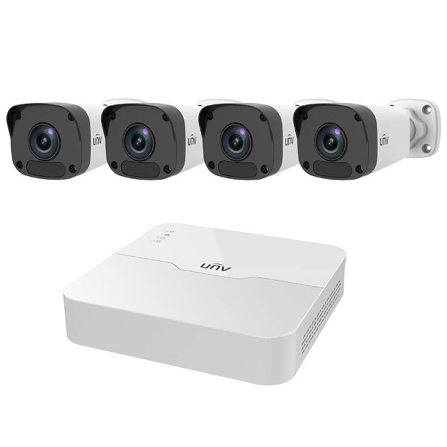 Bộ Kit camera IP UNV KIT/301-04LB-P4/4*2122LR3-PF40-E